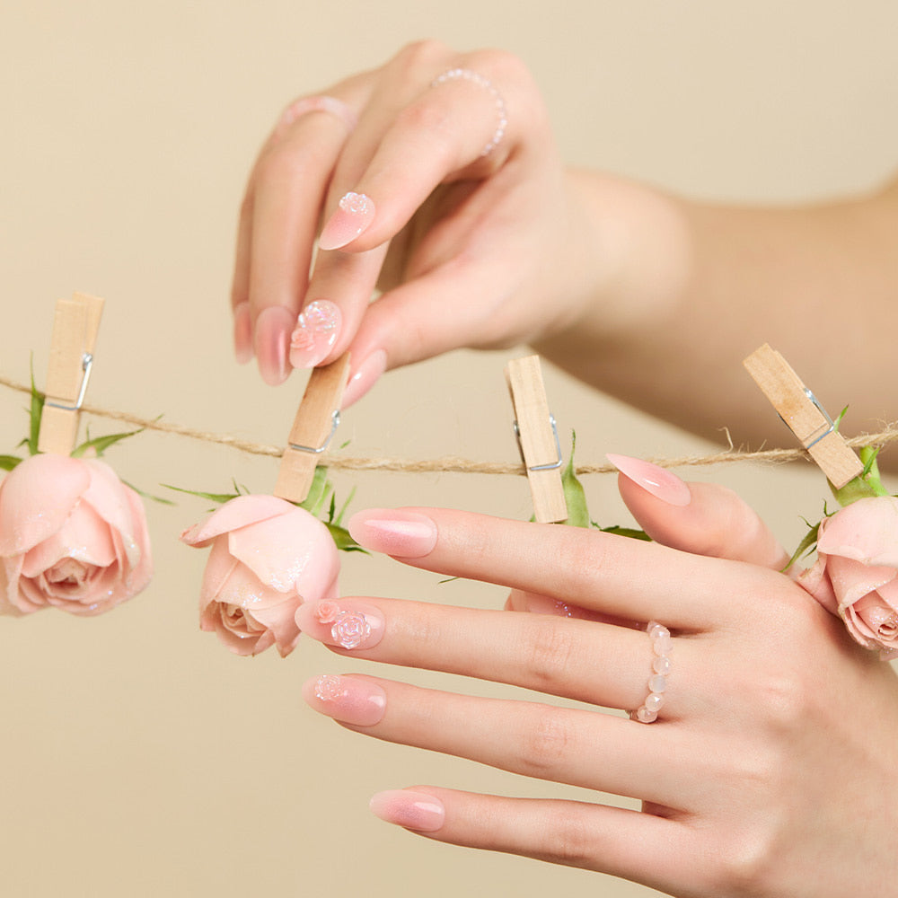 New Magic Press (Mani) - Blush Veil