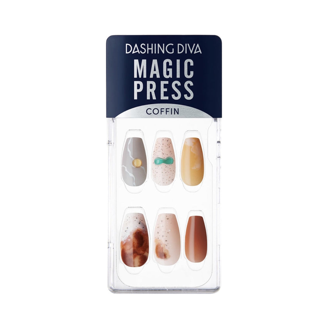 Magic Press Nails (Mani)  - MDR2F042CF Autumnmute