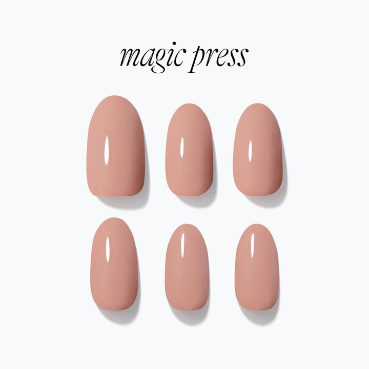 New Magic Press Nails (Mani)  - Deep Beige