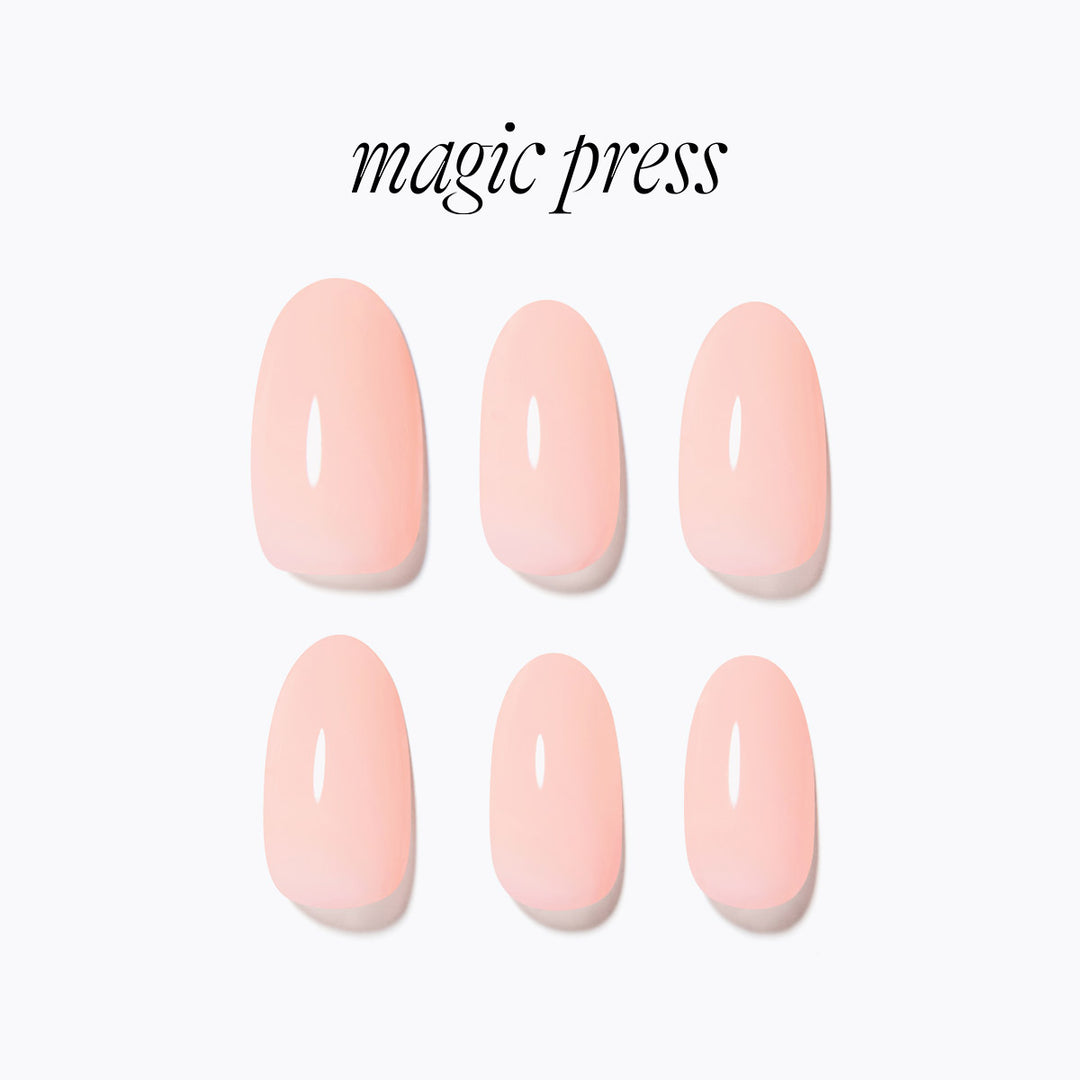 New Magic Press Nails (Mani)  - Light Pink