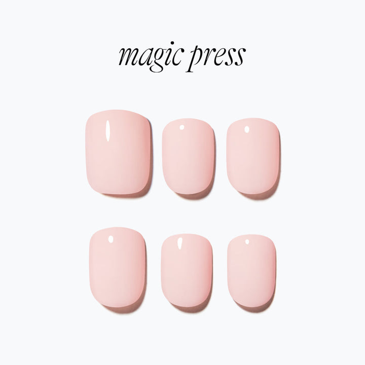 New Magic Press Nails (Mani)  -  Strawberry Cream (Short)