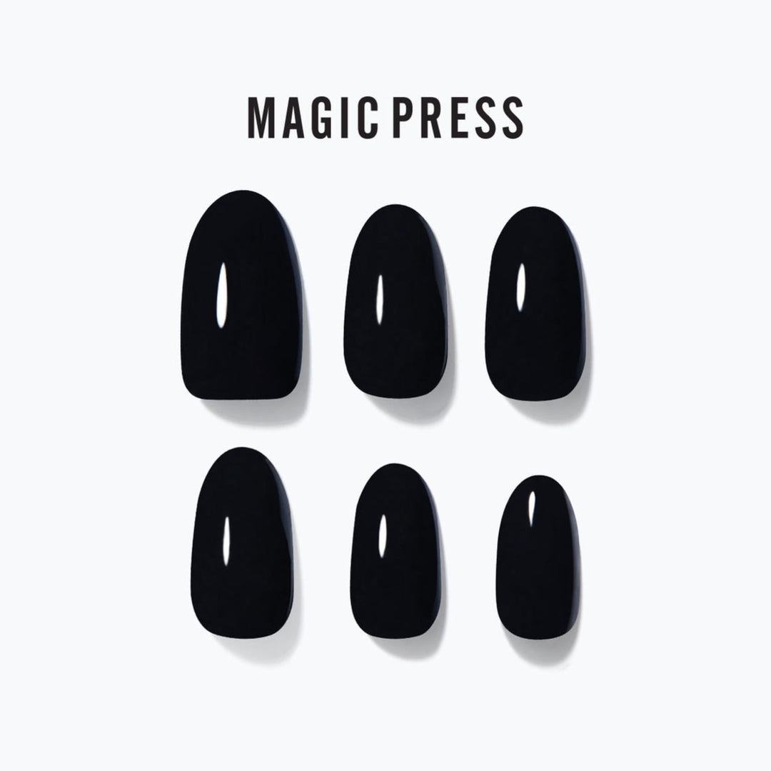 Magic Press Nails (Mani)  -MGL3P090AL Space Black