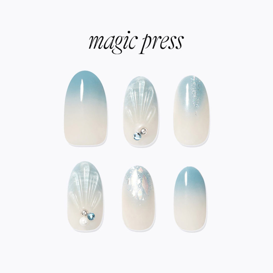 Magic Press (Mani) - MJP4S054PA Blue Shell