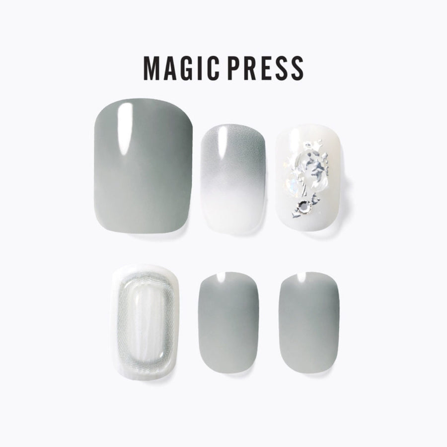 Magic Press (Mani) - MGL2W032RR  Ash Green