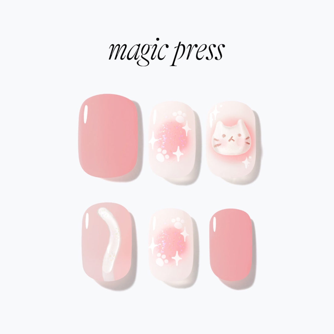 Magic Press (Mani) - MDR3F055RR_NP Cheek Meow