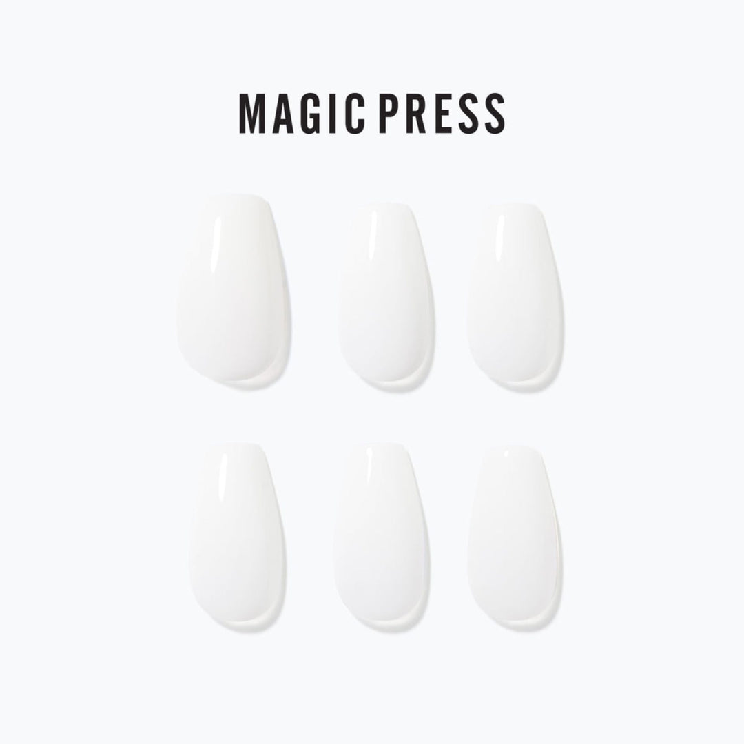 Magic Press (Mani) - MDR3F072CF_NP Crystal White