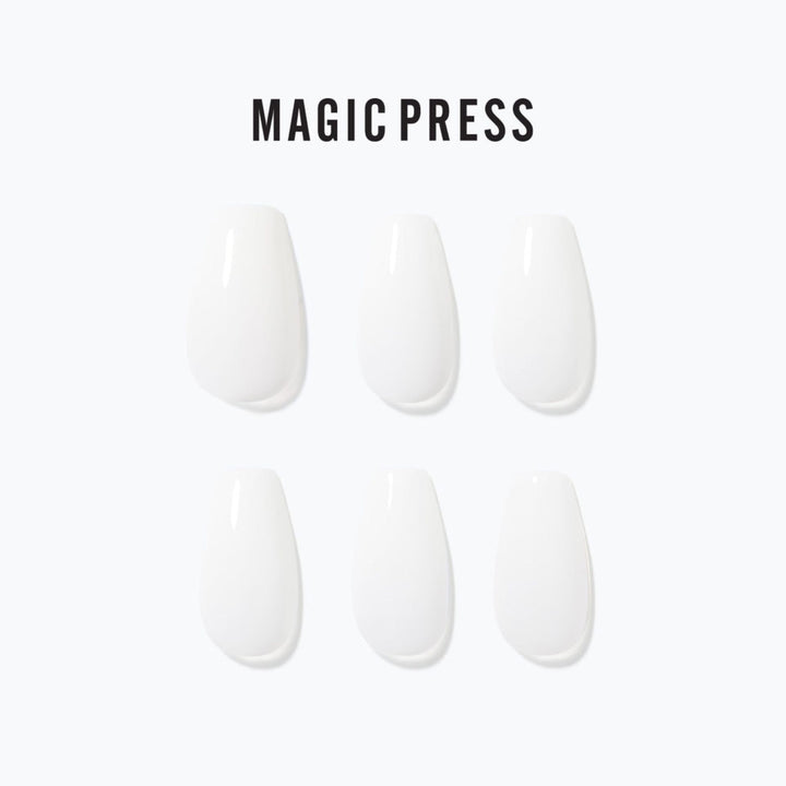 Magic Press (Mani) - MDR3F072CF_NP Crystal White