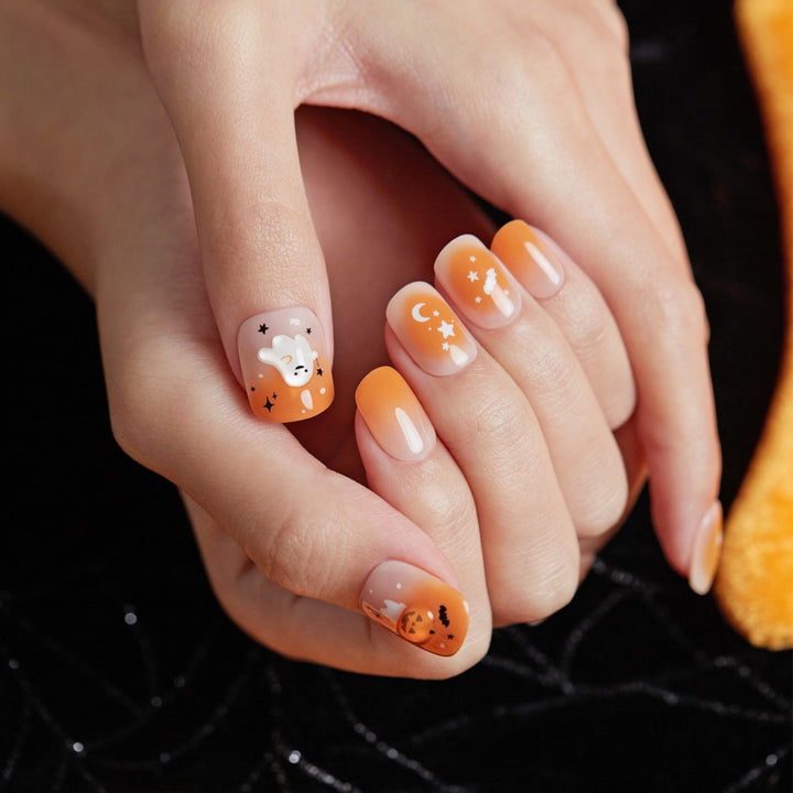 Magic Press (Mani) - MDR3F001RR PUMPKIN GHOST