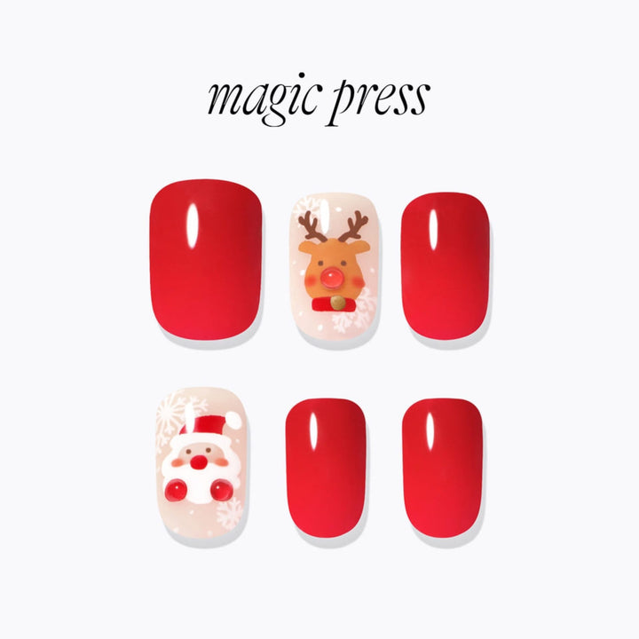 Magic Press (Mani) - MDR4W002RR Joyful Christmas