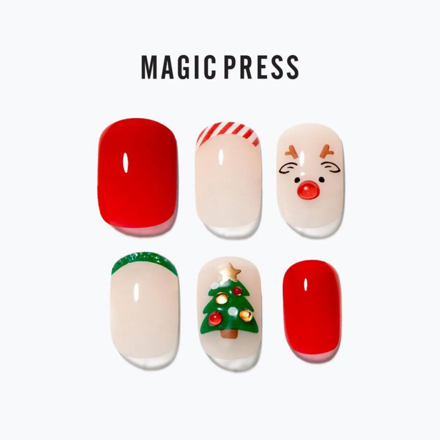 Magic Press (Mani) - MDR3W019RR Merry Rudolph