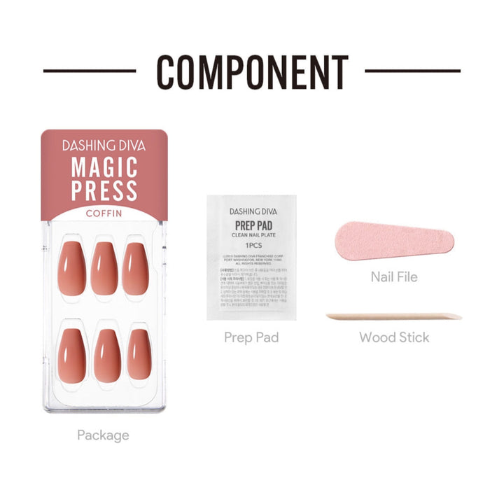 Magic Press (Mani) - MDR3F066CF Brick Orange