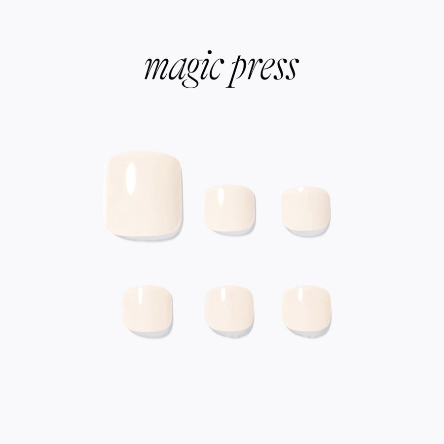 Magic Press (Pedi) - MDR4S056P Creamy White