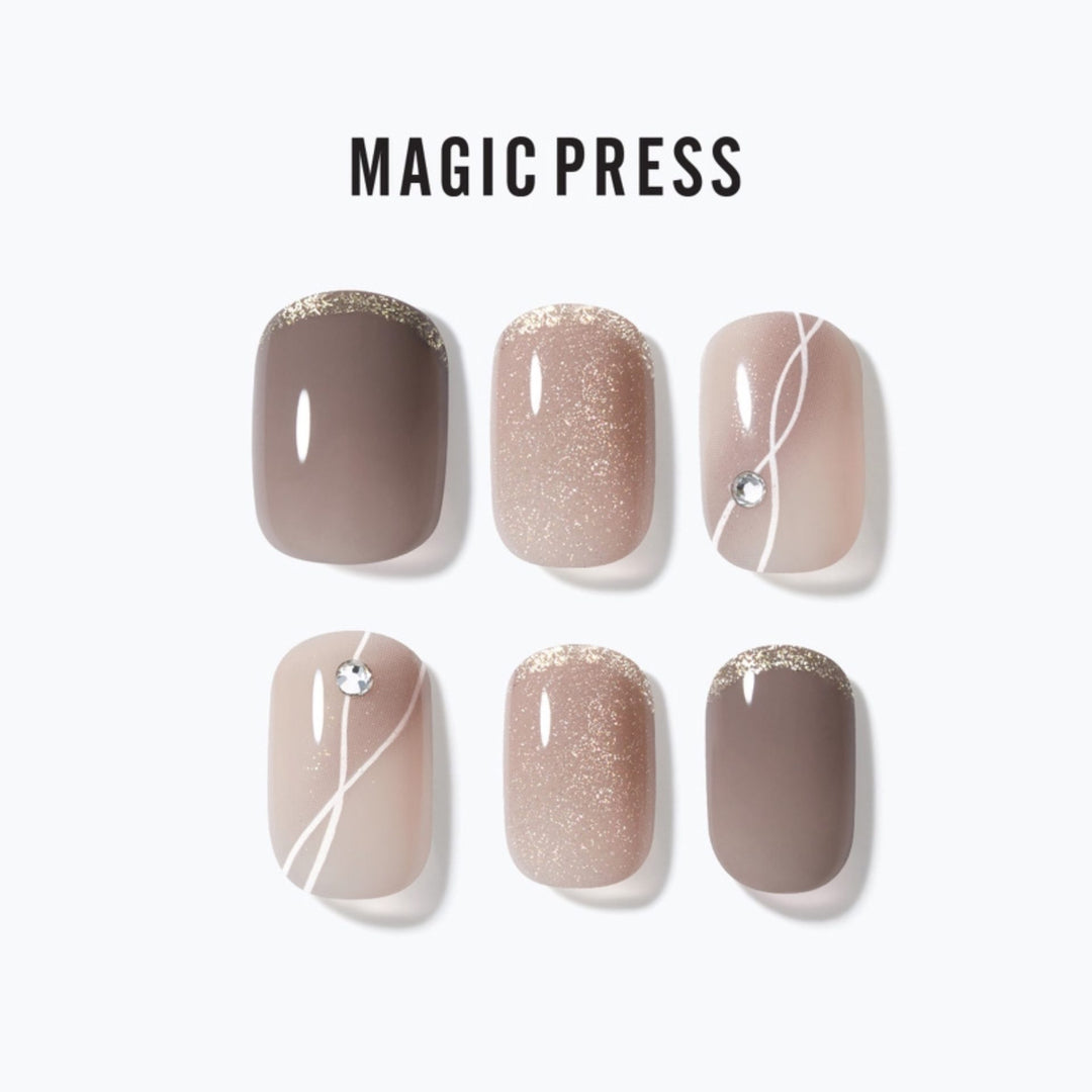 Magic Press (Mani) - MGL3F019RR Ash Grey