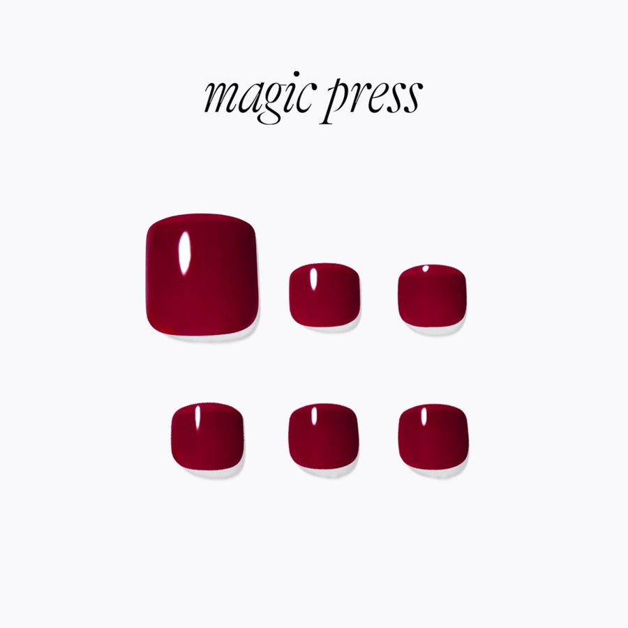 Magic Press (Pedi) - MDR4S068P Deep Red