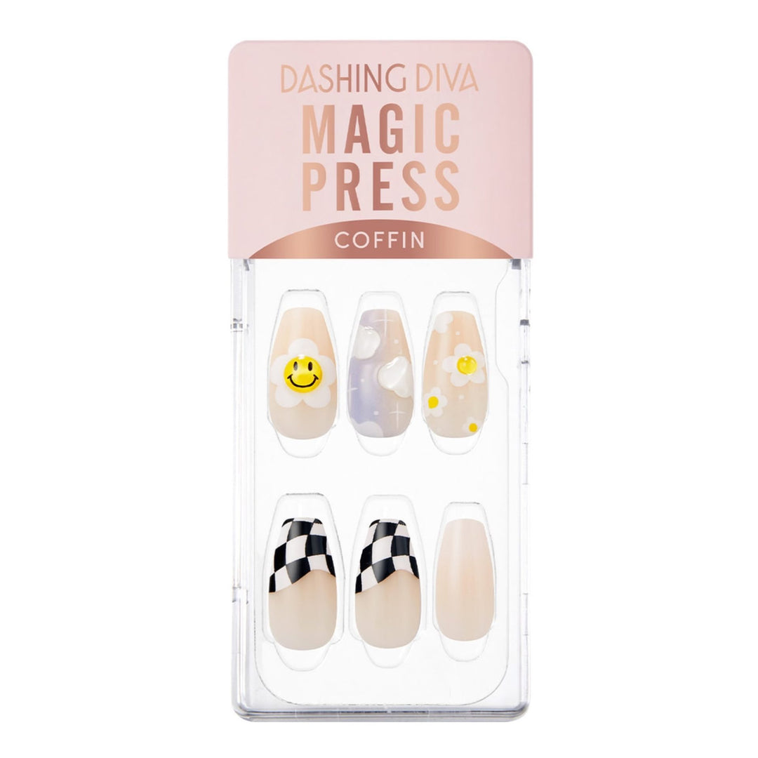 Magic Press Nails (Mani)  - MDR3S050CF Happy Cloud