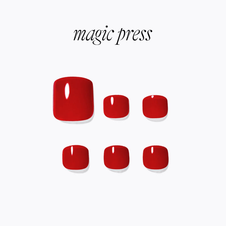 Magic Press (Pedi) - MDR4S055P Loving Red