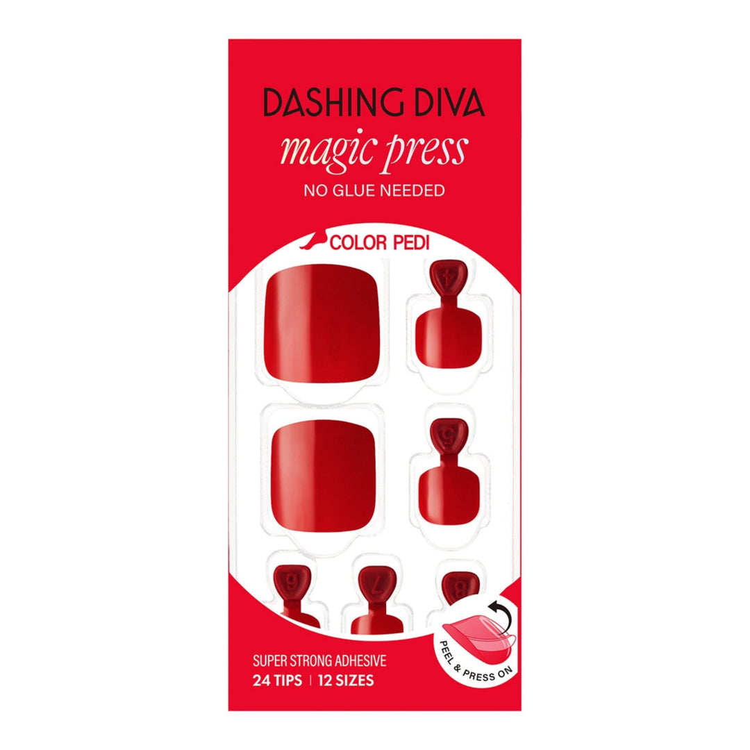 Magic Press (Pedi) - MDR4S055P Loving Red