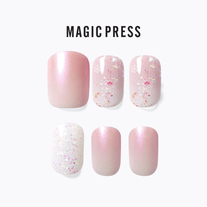 Magic Press (Mani) - MGL2W028RR Pink Snow