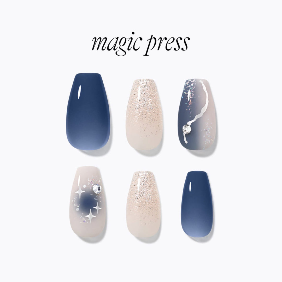 New Magic Press Nails (Mani)  - MDR4P021CF Meteor