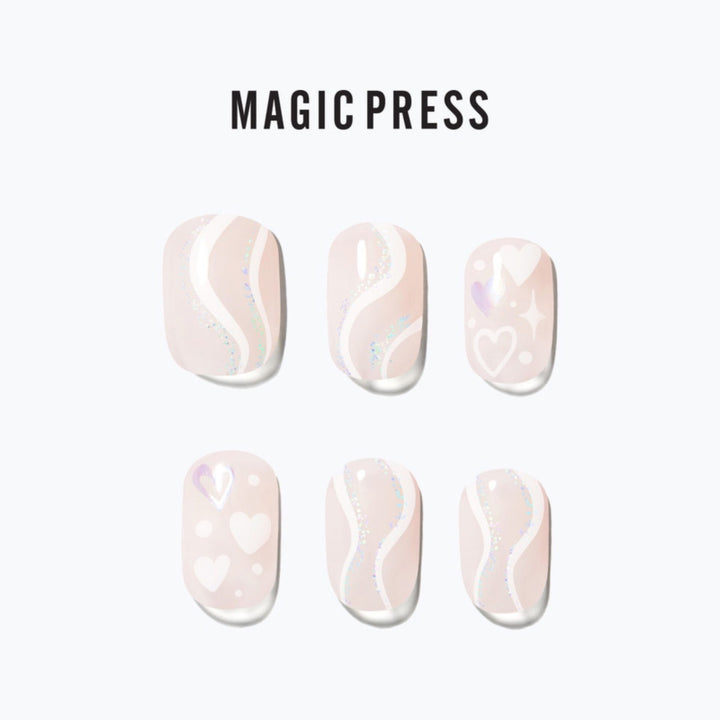 Magic Press (Mani) - MGL3S106RR Sparkling Heart