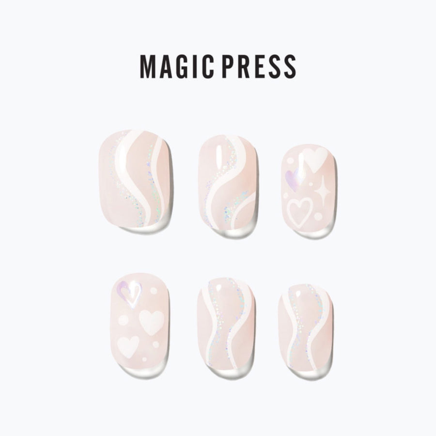 Magic Press (Mani) - MGL3S106RR Sparkling Heart