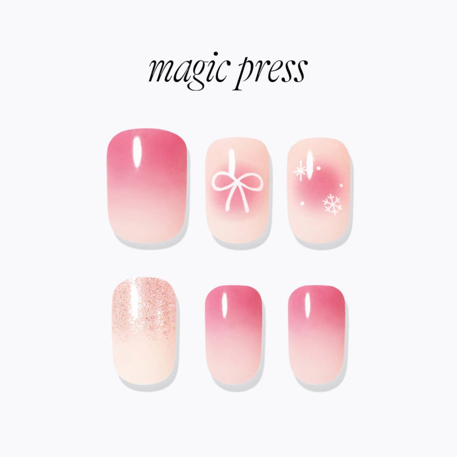 Magic Press (Mani) - MDR4W003RR Pinky Ribbon