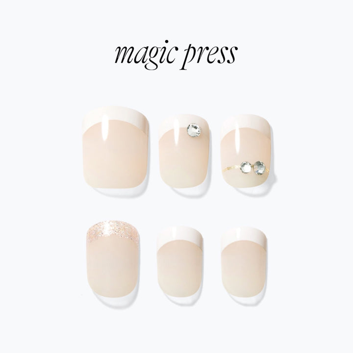 New Magic Press Nails (Mani)  - MDR4S065SS Wedding Day