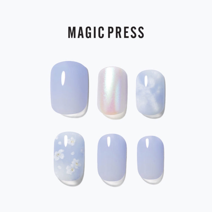 Magic Press (Mani) - MGL3S091RR Blooming Blue