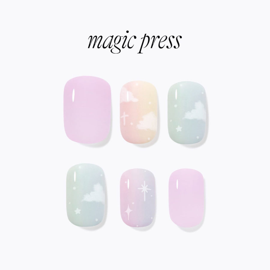 New Magic Press Nails (Mani)  - MDR4P043RR_NP Pastel Cloud