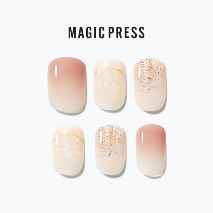 New Magic Press Nails (Mani)  - MDR3W020RR Shining Muse