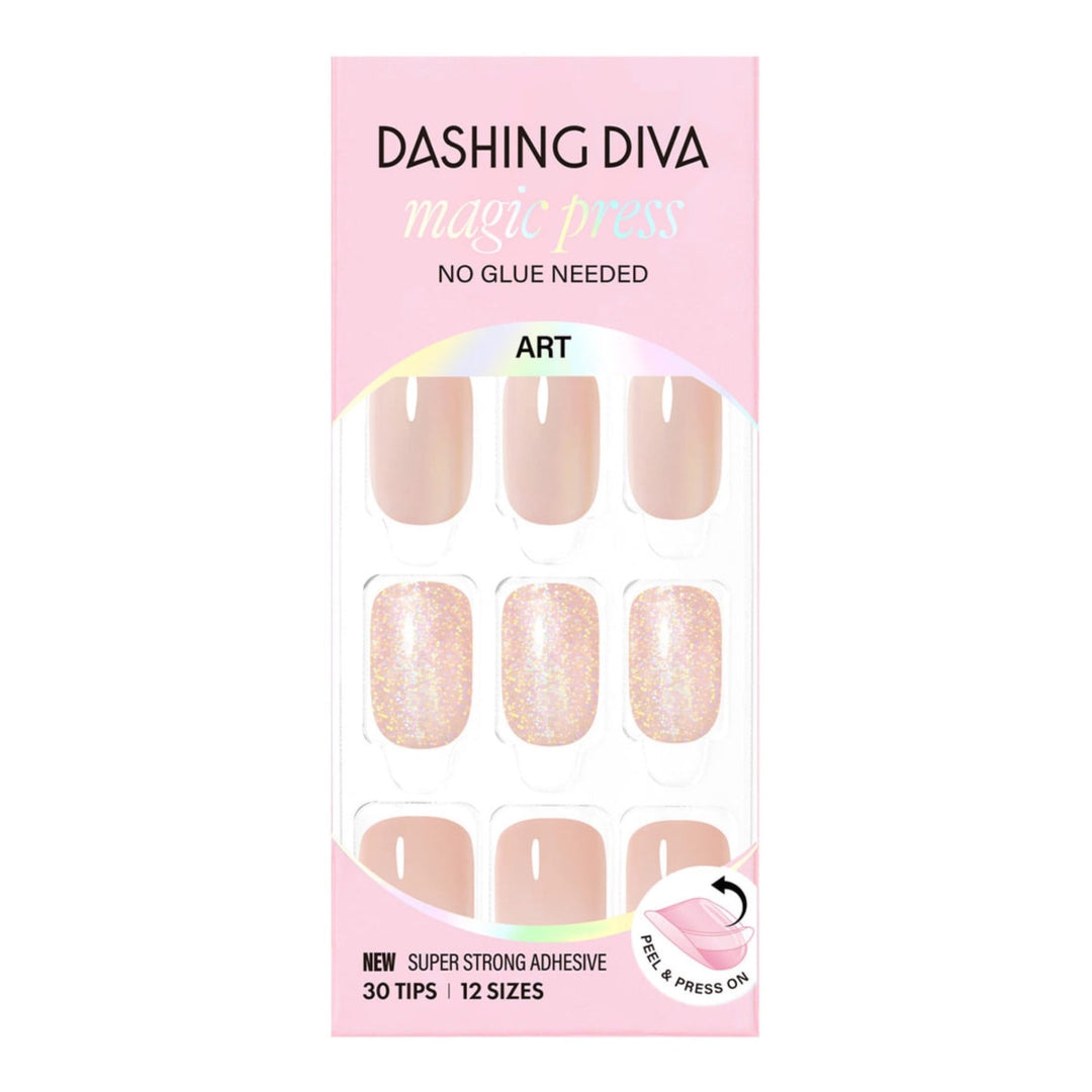 New Magic Press Nails (Mani)  - MDR4S007RR Silky Blush