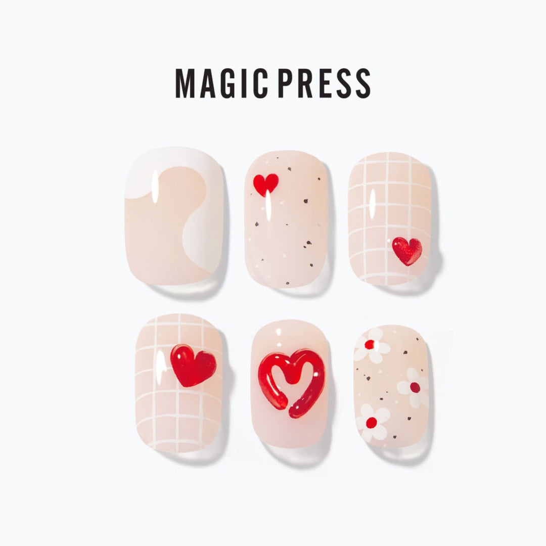 Magic Press (Mani) - MDR3S049RR Love Diary