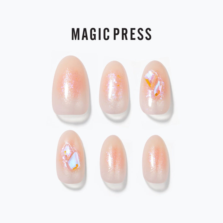 Magic Press (Mani) - MDR3S045PA Peach Peach