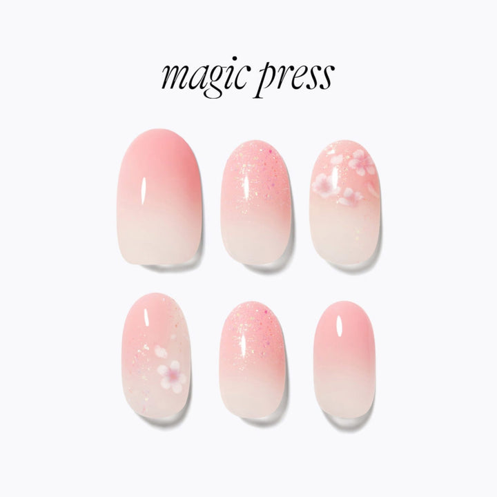 New Magic Press Nails (Mani)  - MDR4P022OL Blossom Breeze