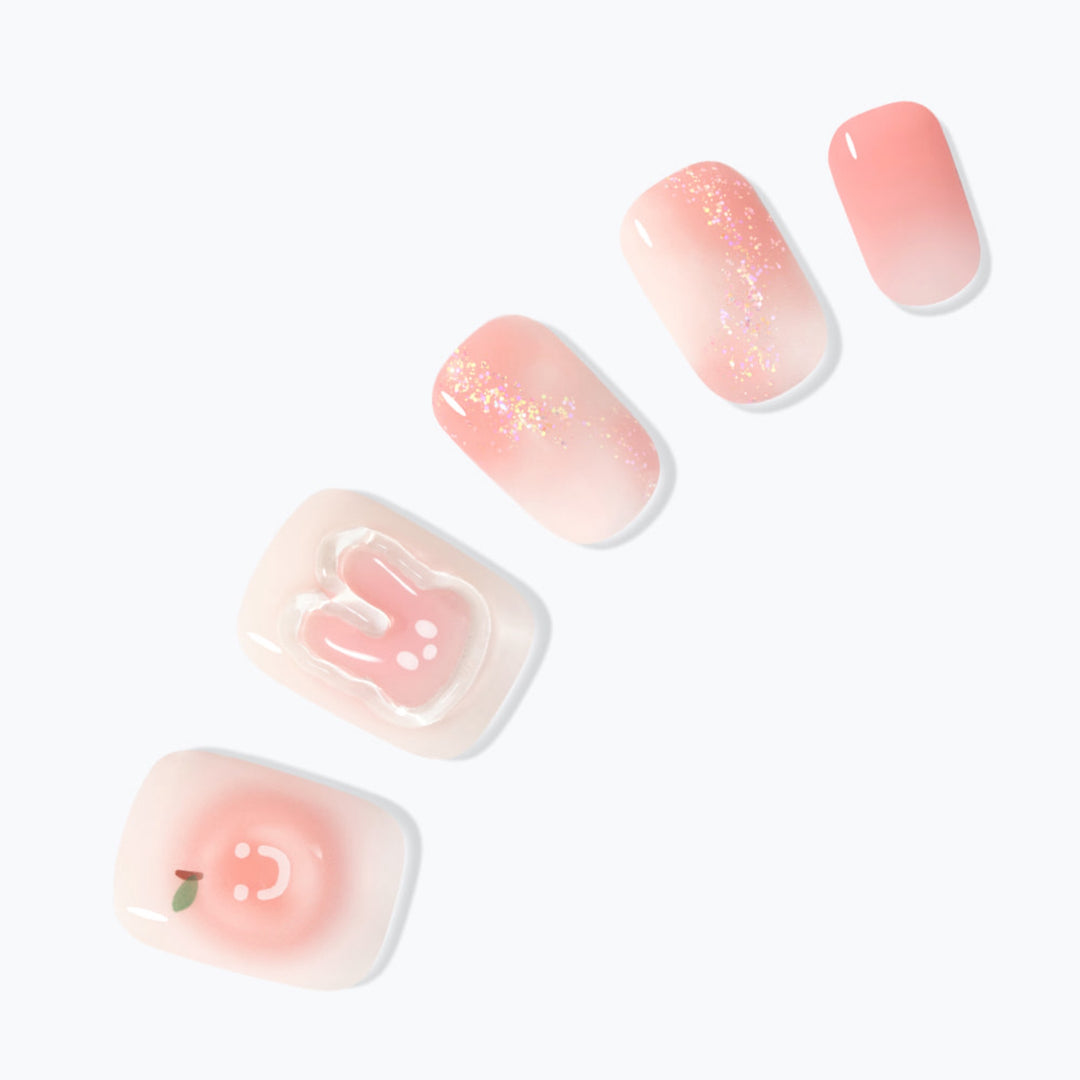 New Magic Press (Mani) - Peach Rabbit