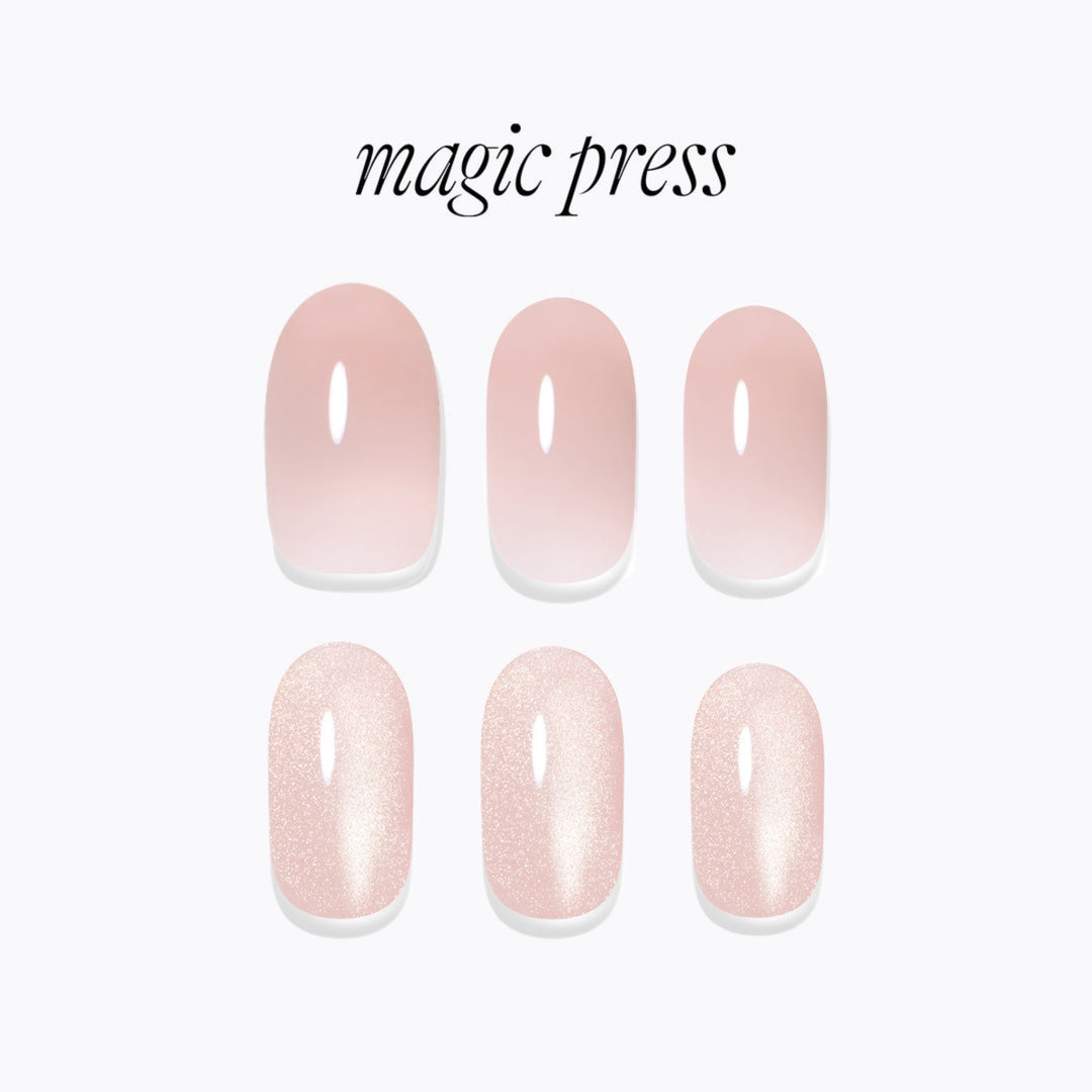 New Magic Press Nails (Mani)  - Gleaming Pink