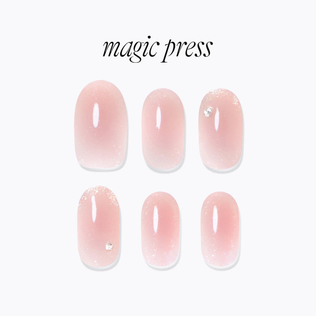 New Magic Press Nails (Mani)  - Syrup Cheek