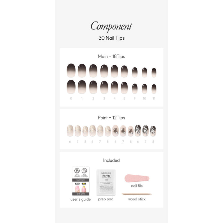 New Magic Press Nails (Mani)  - Hazy Ink