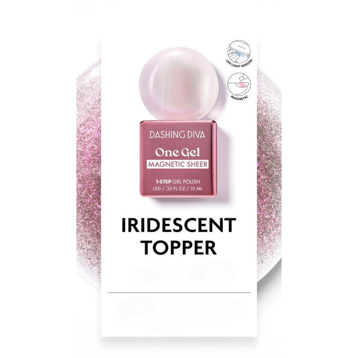 One Gel - Iridescent Topper One Gel Magnetic Kit (Lamp Included)