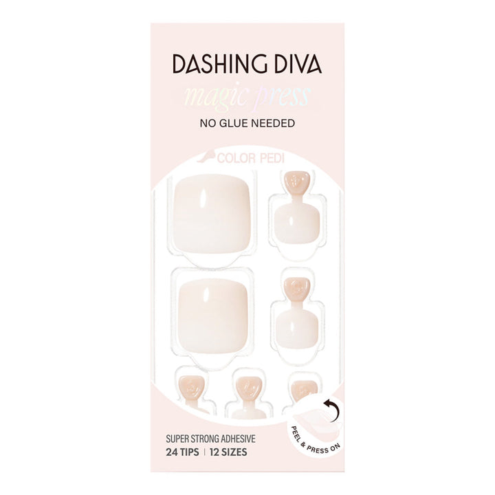 New Magic Press (Pedi) -  Milky Cream