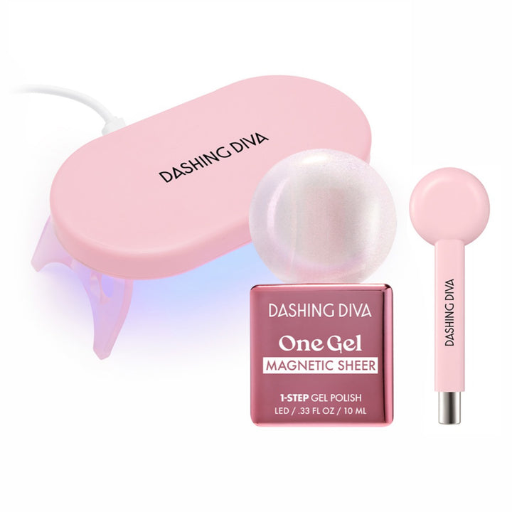 One Gel - Iridescent Topper One Gel Magnetic Kit (Lamp Included)