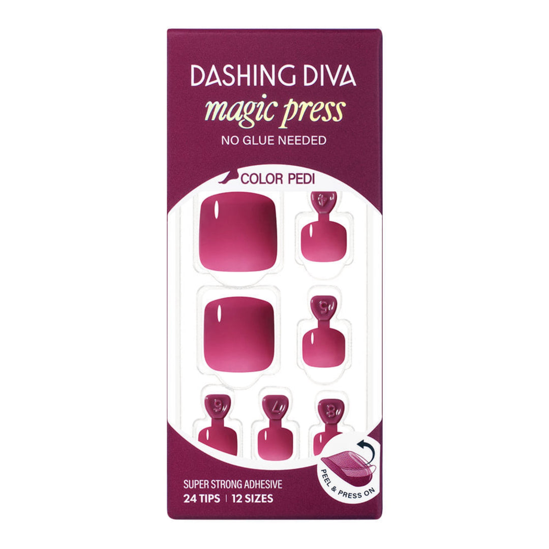 New Magic Press (Pedi) -  Juicy Plum