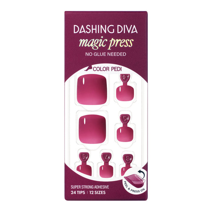 New Magic Press (Pedi) -  Juicy Plum