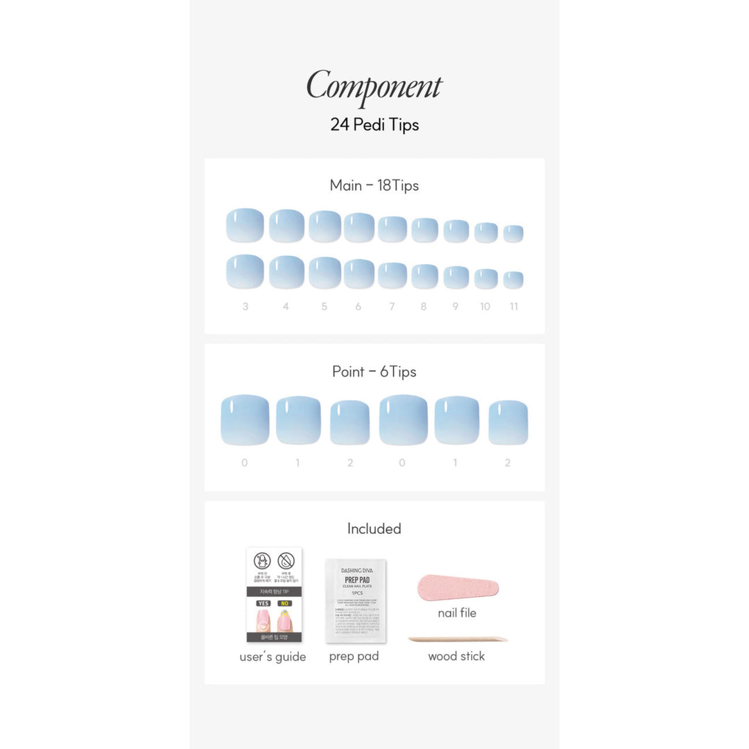 New Magic Press (Pedi) - Fluffy Blue