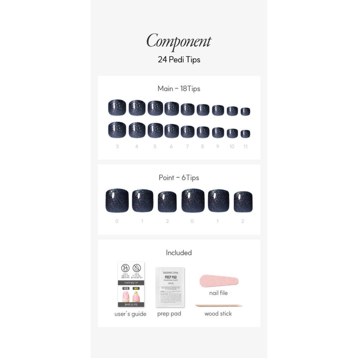 New Magic Press (Pedi) -  Midnight Lustre (Pedi)