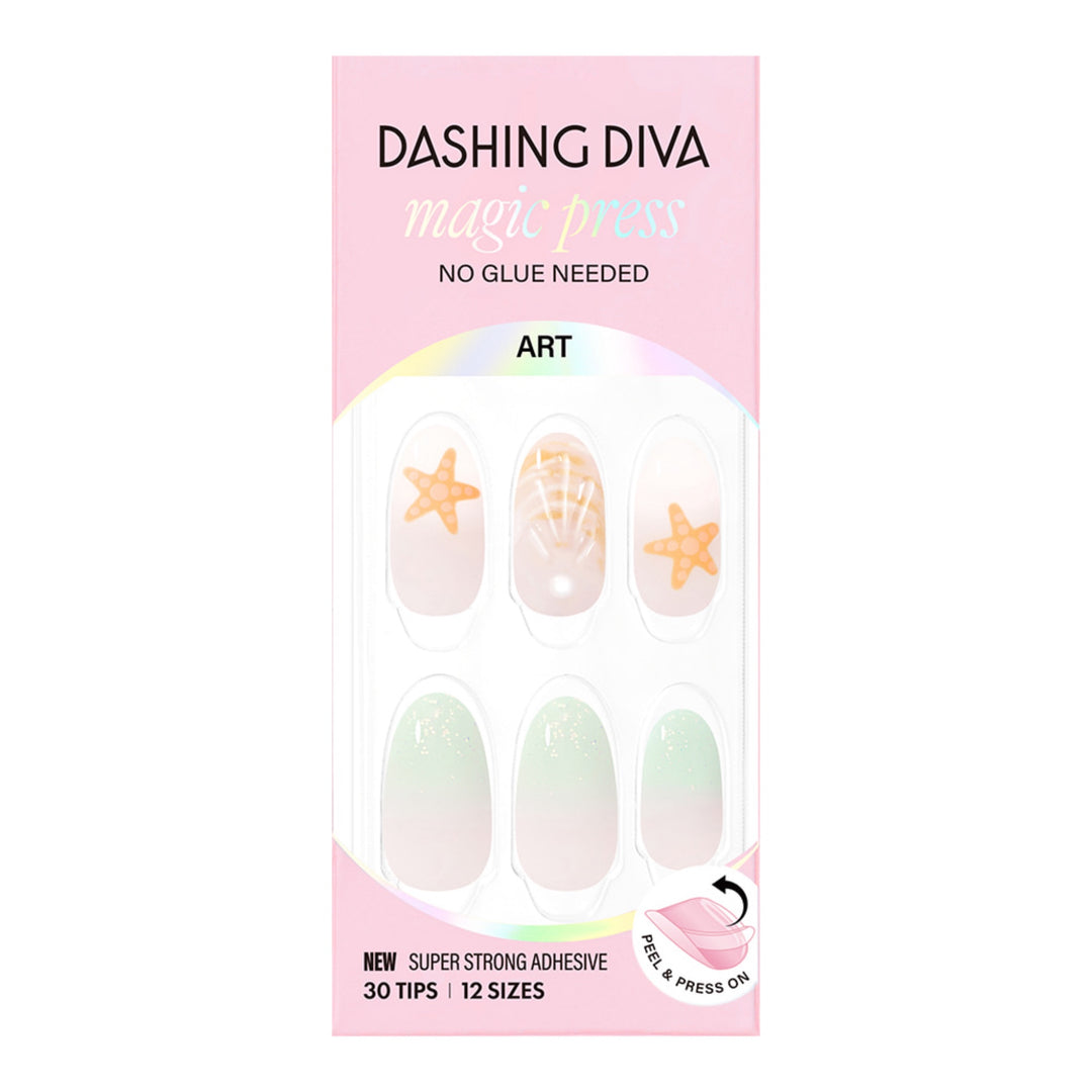 New Magic Press Nails (Mani)  - Ocean Glow