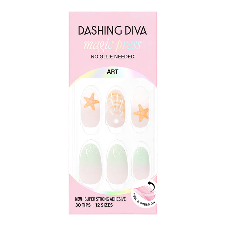 New Magic Press Nails (Mani)  - Ocean Glow