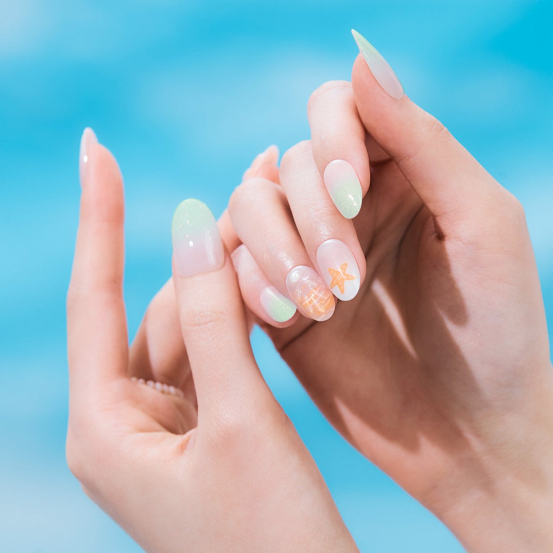 New Magic Press Nails (Mani)  - Ocean Glow