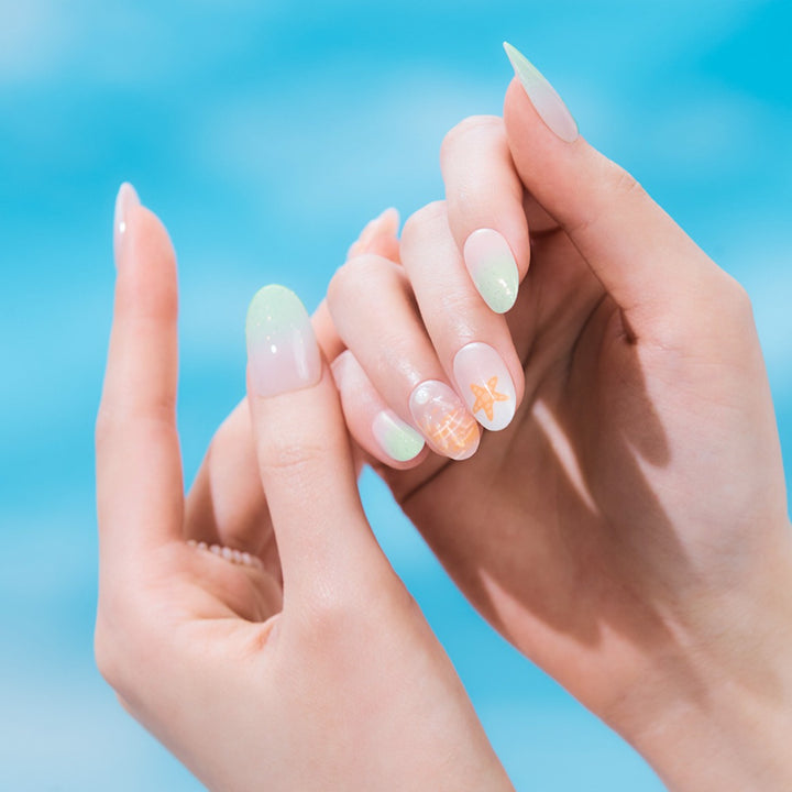 New Magic Press Nails (Mani)  - Ocean Glow