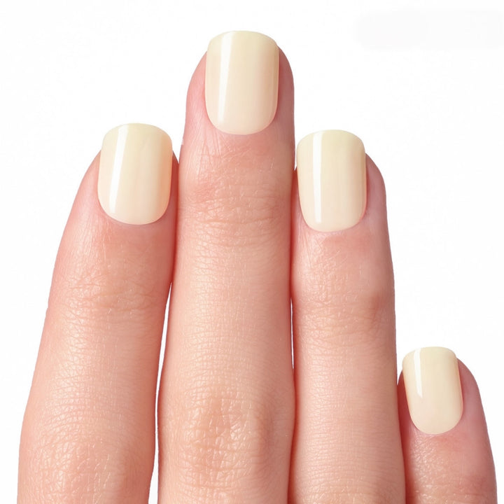 New Magic Press Nails (Mani)  -  Butter Yellow (Short)